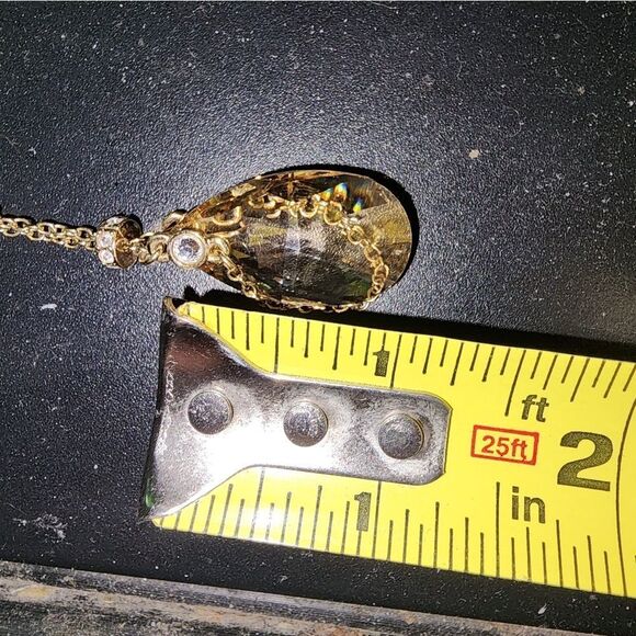 SIGNED SWAROVSKI SWAN 17.5" NECKLACE EXCELLENT CONDITION - Picture 7 of 7